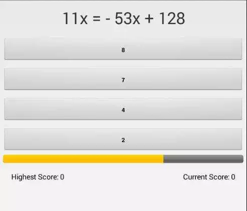 Play Find X - Math Quiz Generator