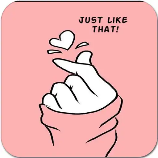 Play Finger heart wallpaper HD APK