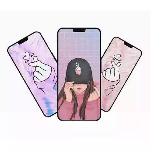 Play Finger Heart Wallpapers APK