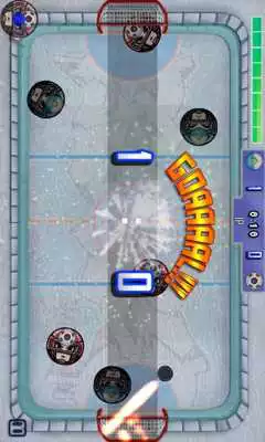 Play Finger Ice Hockey