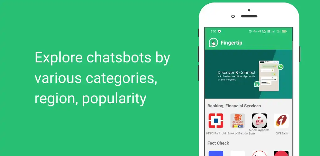 Play Fingertip  Discover WA Chatbot  and enjoy Fingertip  Discover WA Chatbot with UptoPlay