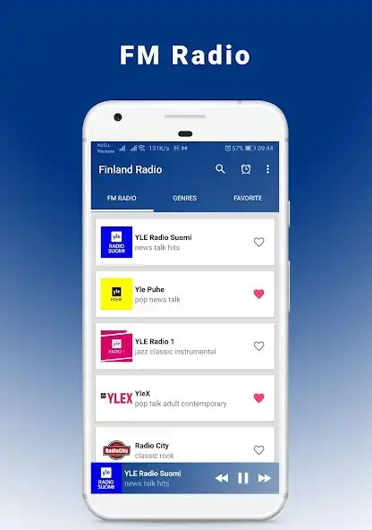 Play Finland Radio - Online FM  and enjoy Finland Radio - Online FM with UptoPlay