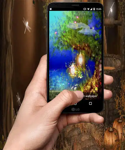 Play Fireflies Live Wallpaper 4K - Sensor, Multi Touch  and enjoy Fireflies Live Wallpaper 4K - Sensor, Multi Touch with UptoPlay