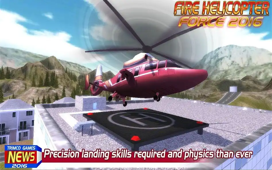 Play Fire Helicopter Force 2016 as an online game Fire Helicopter Force 2016 with UptoPlay