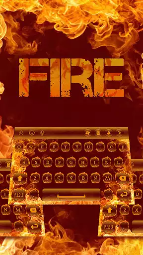 Play Fire Keyboard as an online game Fire Keyboard with UptoPlay