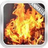 Free play online Fire Video Lwp Wallpaper APK