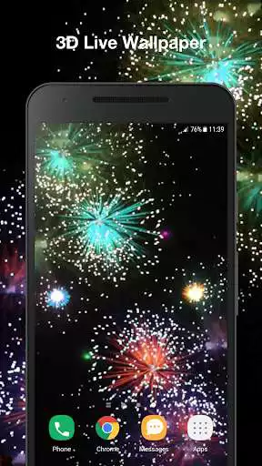 Play Firework Live Wallpaper