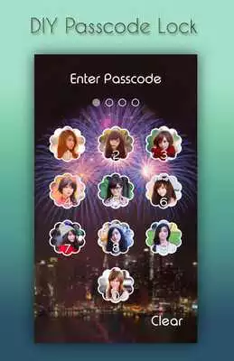 Play Fireworks Lock Screen