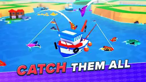 Play Fish idle: Fishing tycoon as an online game Fish idle: Fishing tycoon with UptoPlay