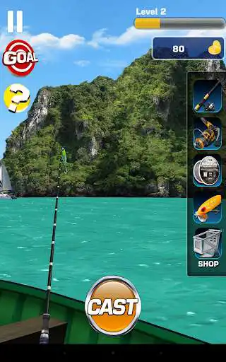 Play fishing 3d！ as an online game fishing 3d！ with UptoPlay