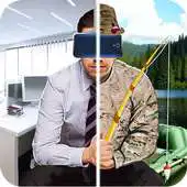 Free play online Fishing 3D VR Helmet APK