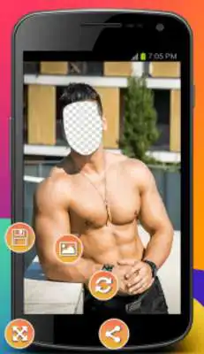 Play Fitness Man Photo Montage