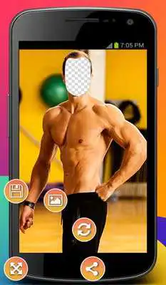 Play Fitness Man Photo Montage