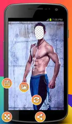 Play Fitness Man Photo Montage