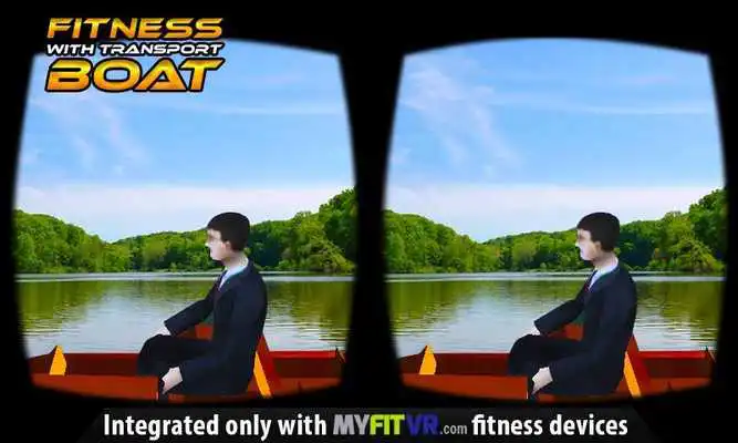 Play Fitness with Transport Boat VR