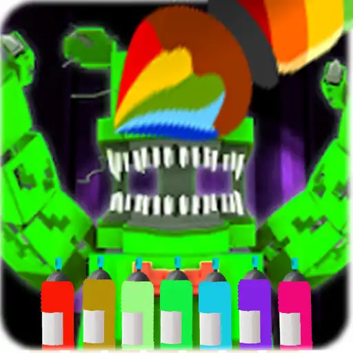 Play Five nightmare coloring book APK