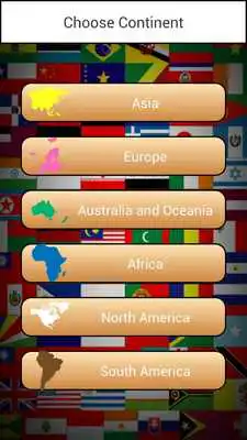 Play Flag of the world quiz