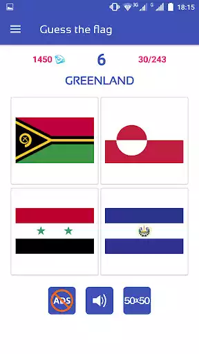 Play Flags Quiz as an online game Flags Quiz with UptoPlay