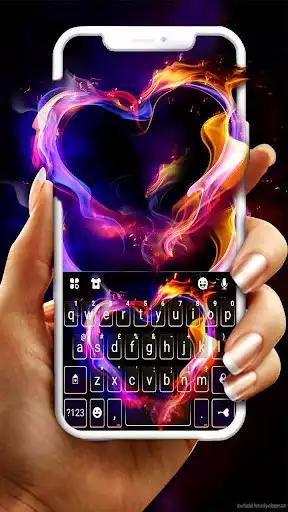 Play Flamingheart Keyboard Theme