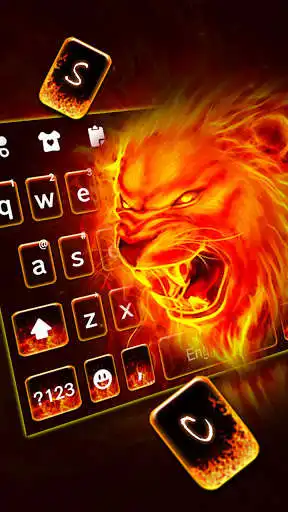 Play Flaming Lion Theme as an online game Flaming Lion Theme with UptoPlay