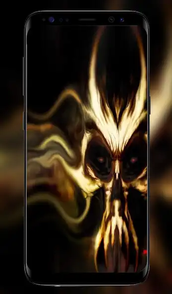 Play Flaming Skull Wallpapers - 4k  and enjoy Flaming Skull Wallpapers - 4k with UptoPlay