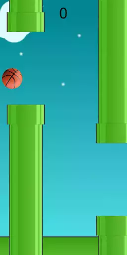 Play Flappy Ball as an online game Flappy Ball with UptoPlay