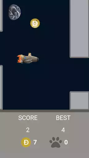 Play Flappy Doge as an online game Flappy Doge with UptoPlay