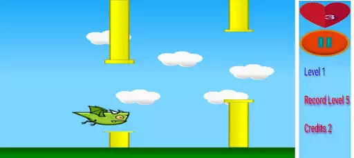 Play Flappy Dragon as an online game Flappy Dragon with UptoPlay