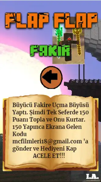 Play Flappy Fakir - Zengin Fakir as an online game Flappy Fakir - Zengin Fakir with UptoPlay