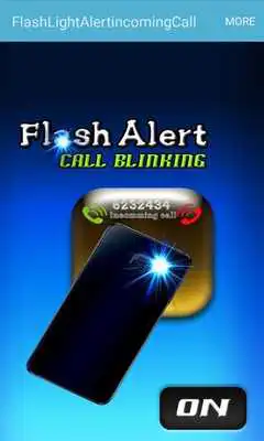 Play Flash Alert Call Blinking