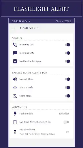 Play Flash Alerts on Call and SMS  Flash Notification as an online game Flash Alerts on Call and SMS  Flash Notification with UptoPlay