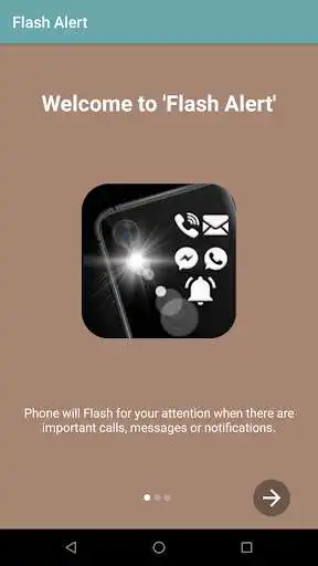 Play Flash Light Blink Alert - Call, SMS, Chats  and enjoy Flash Light Blink Alert - Call, SMS, Chats with UptoPlay