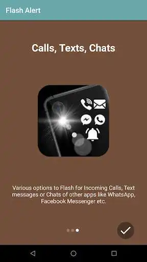 Play Flash Light Blink Alert - Call, SMS, Chats as an online game Flash Light Blink Alert - Call, SMS, Chats with UptoPlay