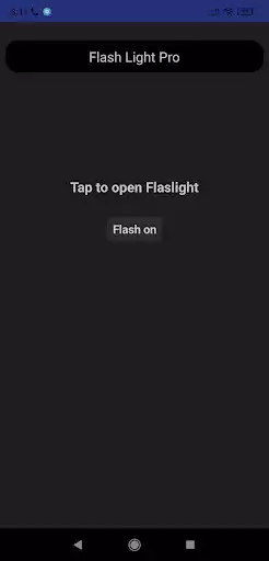 Play Flashlight Pro as an online game Flashlight Pro with UptoPlay