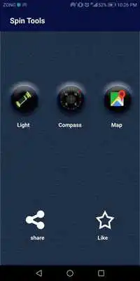 Play Flashlight with Compass and Map