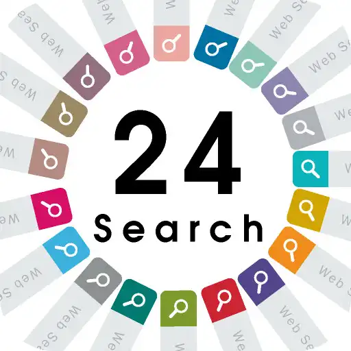 Free play online Flat 24Color Search Widget APK