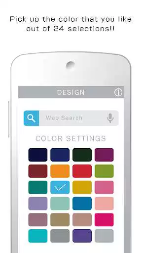 Play Flat 24Color Search Widget