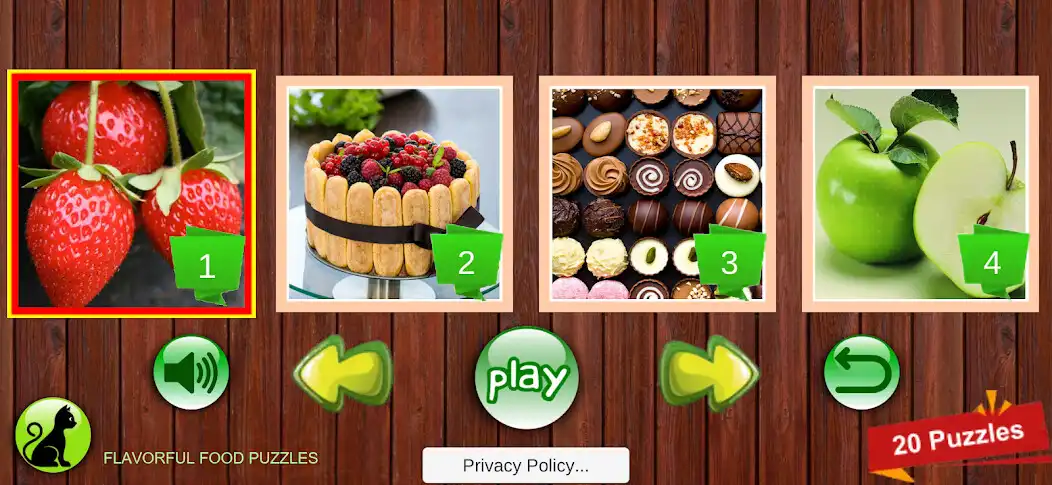 Play Flavorful Food Puzzles  and enjoy Flavorful Food Puzzles with UptoPlay