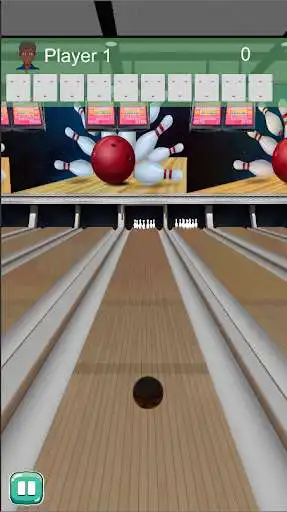 Play Flick Bowling 3D World Online Master as an online game Flick Bowling 3D World Online Master with UptoPlay