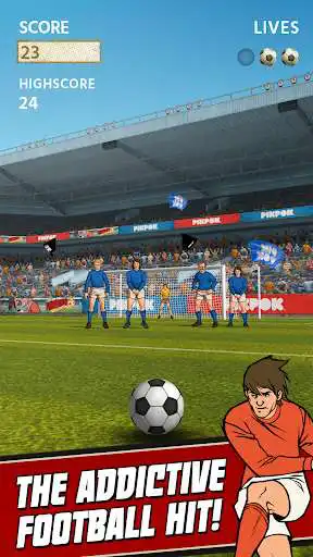 Play Flick Kick Football Kickoff  and enjoy Flick Kick Football Kickoff with UptoPlay