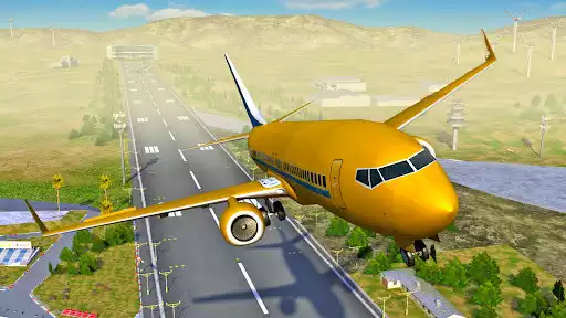 Play Flight Simulator - Plane Games as an online game Flight Simulator - Plane Games with UptoPlay