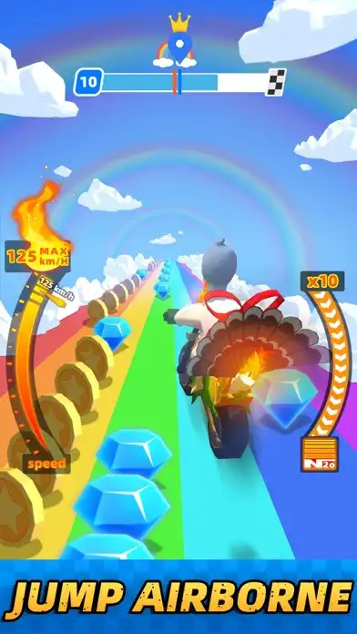 Play Flipbike.io as an online game Flipbike.io with UptoPlay