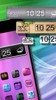 Play Flip Clock Widget as an online game Flip Clock Widget with UptoPlay