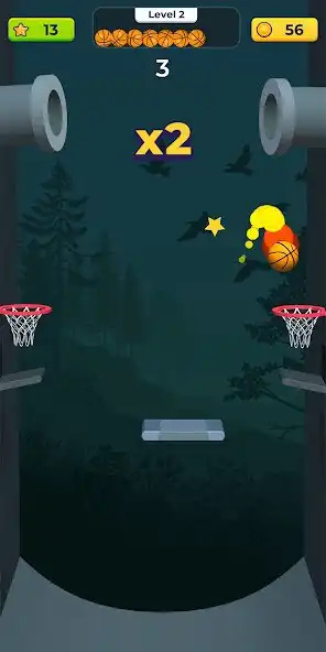 Play Flip Dunk Basketball Dunk Shot as an online game Flip Dunk Basketball Dunk Shot with UptoPlay