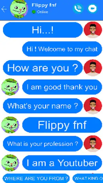 Play flippy fnf video call as an online game flippy fnf video call with UptoPlay