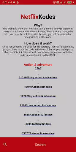 Play Flix Kodes : Category Secret Codes for Netflix  and enjoy Flix Kodes : Category Secret Codes for Netflix with UptoPlay