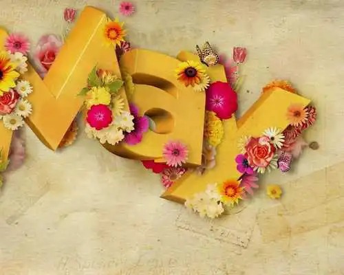 Play Flower Alphabet New Wallpapers Themes