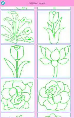 Play Flower coloring book for kids