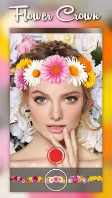 Play Flower Crown Cam Editor