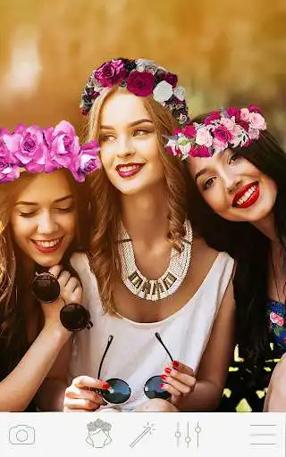 Play Flower Crown Hairstyle